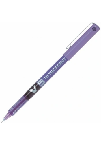 Pilot V5 Hi-Tecpoint 0.5 mm. İğne Uçlu Kalem MOR