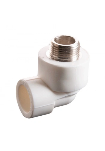 Plastherm PPRC Geçme Dirsek Dış Dişli 25x3/4 İnç DD