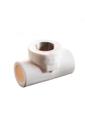 Plastherm PPRC Geçme T Parçası İç Dişli 20x3/4x20 İnç İD
