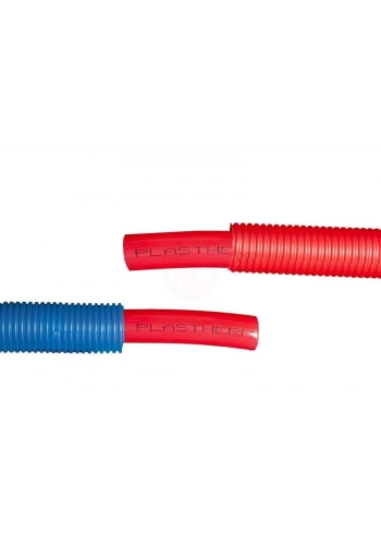 Plastherm PPRC RE-RT Oksijen Bariyerli Spiralli Boru 25 mm Kırmızı (100 Metre)