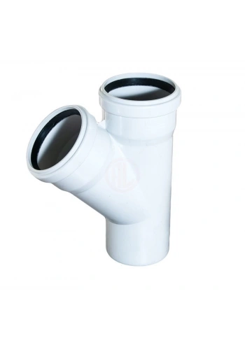 Plastherm PVC Tek Çatal (Tip 1 - 45°) 125x110 mm