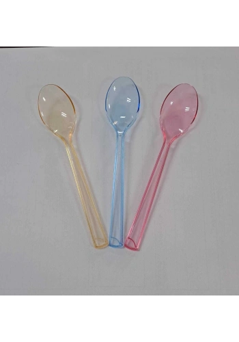 Plastik Dondurma Kaşığı Renkli ( 2000 Adet )