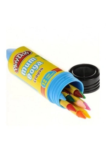 Play Doh 12 Renk Set Crayon Tüp 11mm Play-Cr006