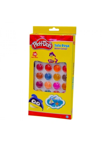 Play Doh 36 Renk Suluboya 23mm Play-Su010