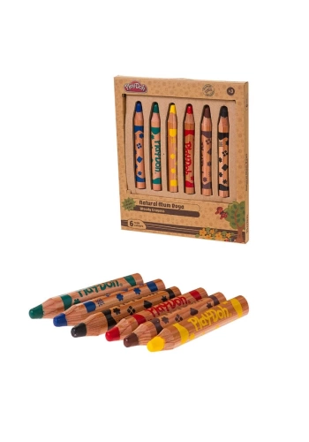 Play Doh 6 Renk Set Two İn One Play-Cr009