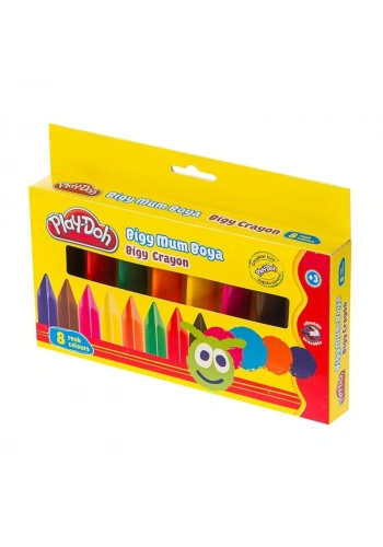 Play Doh 8 Renk Bigy Crayon Play-Cr012