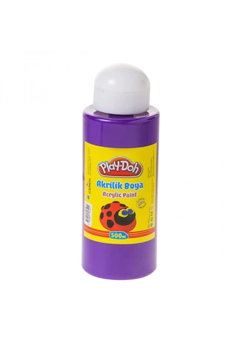 Play-Doh Akrilik Boya 500 ML Mor PLAY-AK008