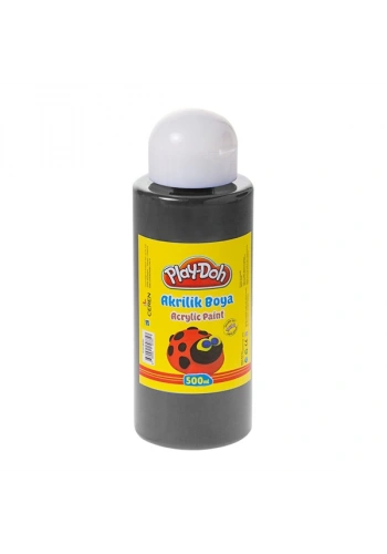 Play-Doh Akrilik Boya 500 ML Siyah PLAY-AK006