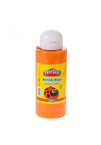 Play-Doh Akrilik Boya 500 ML Turuncu PLAY-AK009