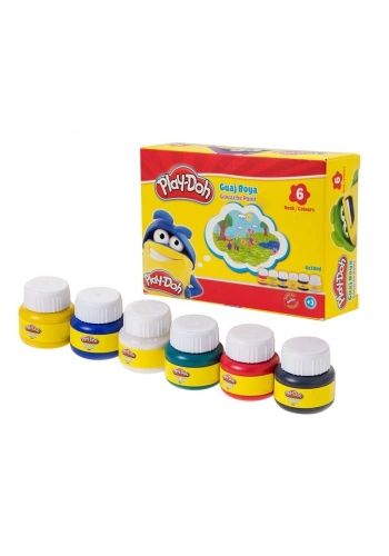 Play-Doh Guaj Boya Seti 6 Renk x 30 ml.