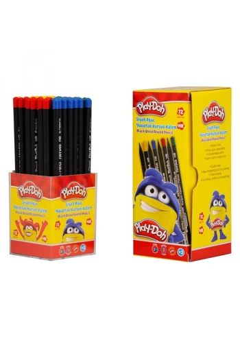 Play-Doh Kurşun Kalem Siyah Yuvarlak 72 Lİ PLAY-KK009
