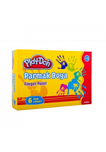 Play-Doh Parmak Boyası 30 ML 6 Renk PLAY-PR001