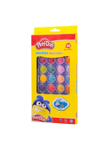 Play-Doh Sulu Boya 23 MM 36 Renk PLAY-SU010