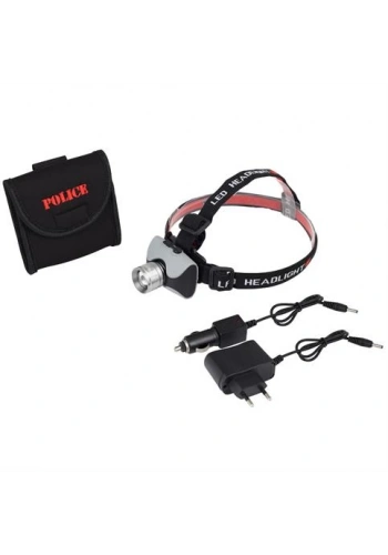Police PS-1813 Cree Power Led Şarj Edilebilir Kafa Feneri