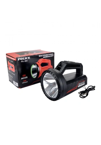 Police PS-383 Power Ledli Şarjlı Spot Fener