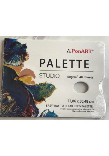 Ponart Kağıt Palet 23x31 cm. 40 yaprak