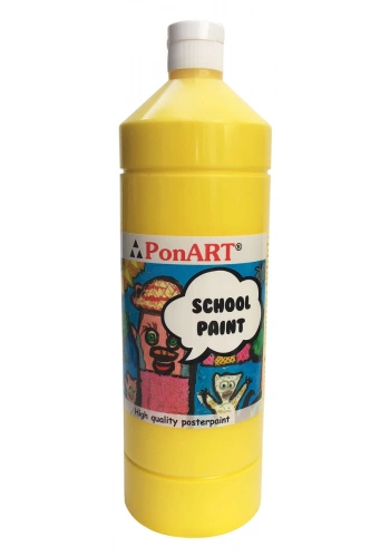 Ponart School Paint Tempera Boya 1000 ml. PSP-2202 PRIMER SARI
