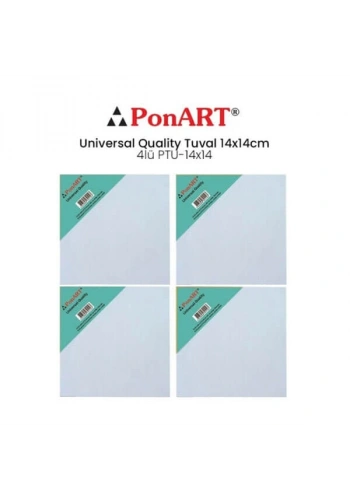 Ponart Universal Seri Tuval 14x14 Cm.4Lü