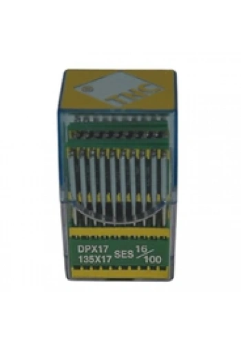 Ponteriz Yanmaz Dikiş İğnesi / DPX17 SES PVD 16/100 100ADET