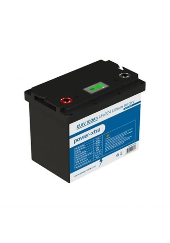 Power-Xtra 12.8V 100Ah Lifepo4 Lityum Akü - Ekranlı