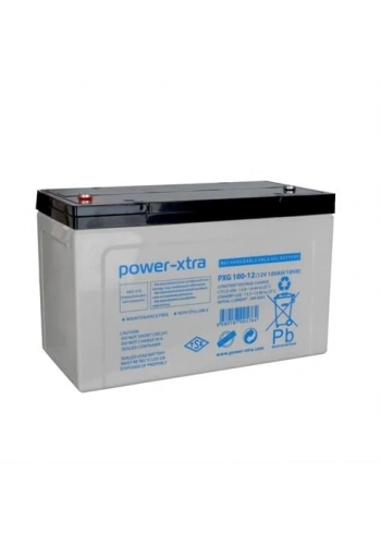 Power-Xtra PXG100-12 - 12V 100 Ah Bakımsız Jel Akü