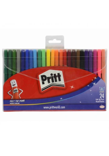 Pritt Keçeli Boya Kalemi 24 Renk 1774252