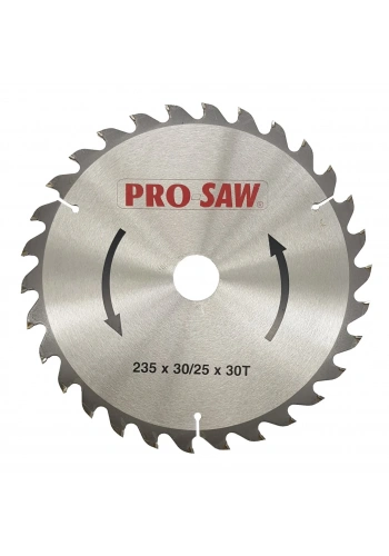 PRO-SAW PS51229 Ahşap Sunta Daire Testere Bıçağı 235 mm 30 Diş