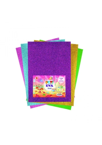 Puti A4 Simli Eva 10 Renk