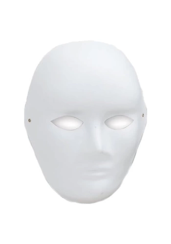 Puti Maske Karton Küçük Surat 5169