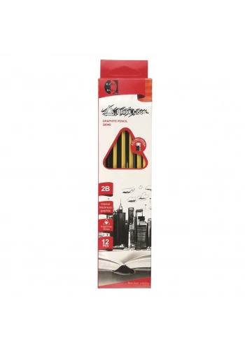 Rama Dereceli Grafit Kalemi 30040 2B 12li Set