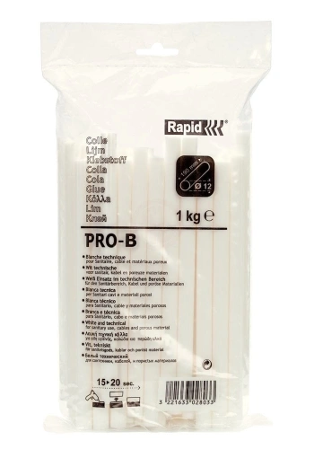 Rapid Silikon Çubuk 12x190 mm 1 Kg PRO-B - 40302803