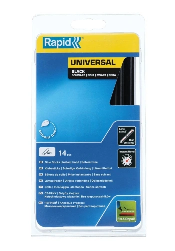 Rapid Silikon Çubuk 12x190 mm 250 Gr Siyah - 5000211