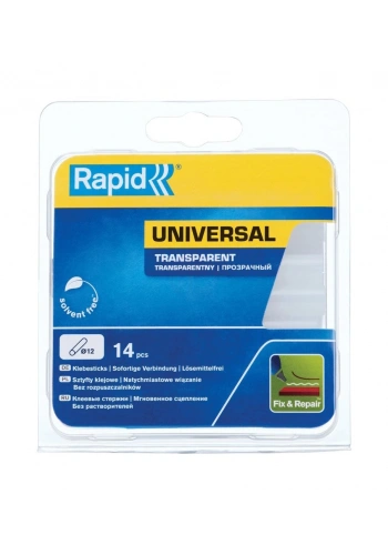 Rapid Silikon Çubuk 12x94 mm 125 Gr Şeffaf Çok Amaçlı - 40107946