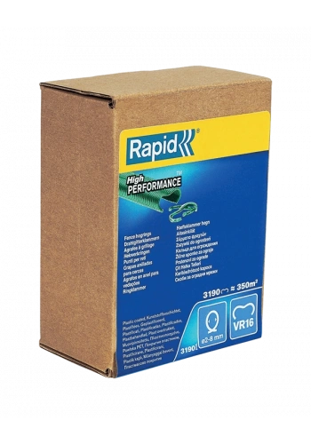 Rapid VR16 3.19M TEL ÖRGÜ HOG HALKA TEL YEŞL PET COATED - 40108809