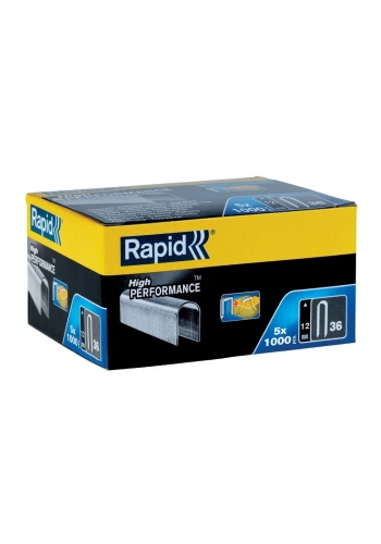 Rapid Zımba Teli 36 Serisi 12 mm Galvaniz Kaplı (1 Pkt/5x1000 Adet) - 11885110