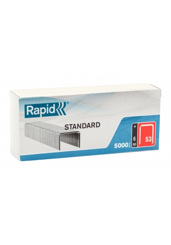 Rapid Zımba Teli 53 Serisi 6 mm Galvaniz Kaplı (1 Pkt/5000 Adet) Kutu - 40108657