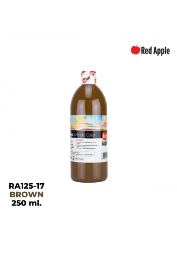 Red Apple Akrilik Boya 250ml 17 Brown