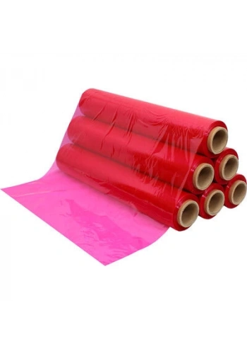 Renkli Streç - Kırmızı