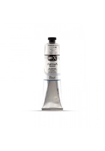 Rich Art-X Artiva Yağlı Boya 200 ml. 105 Titanium White