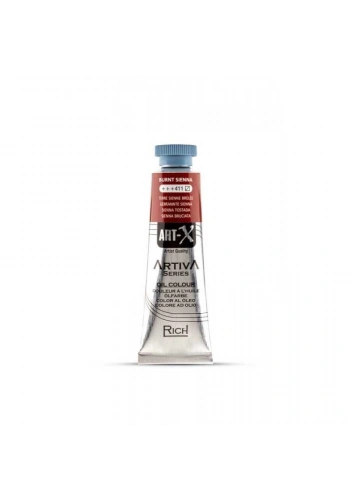 Rich Art-X Artiva Yağlı Boya 37 ml. 411 Burnt Sienna