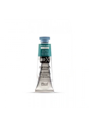 Rich Art-X Artiva Yağlı Boya 37 ml. 616 Viridian Green
