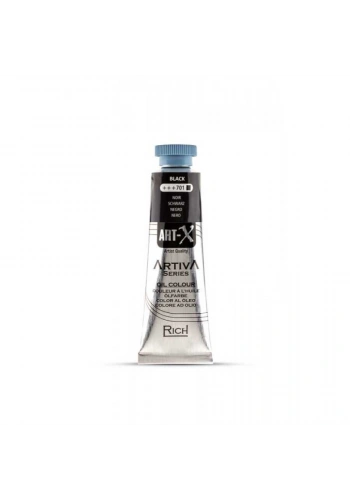Rich Art-X Artiva Yağlı Boya 37 ml. 701 Black