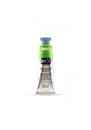 Rich Art-X Artiva Yağlı Boya 37 ml. 633 Permanent Yellow Green