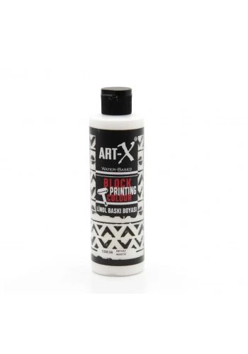 Rich Art-X Su Bazlı Linol Baskı Boyası 240 cc. BEYAZ