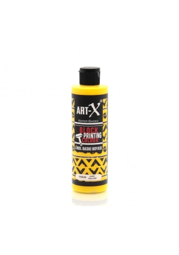 Rich Art-X Su Bazlı Linol Baskı Boyası 240 cc. SARI