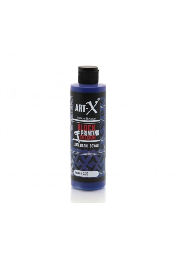 Rich Art-X Su Bazlı Linol Baskı Boyası 240 cc. MAVİ