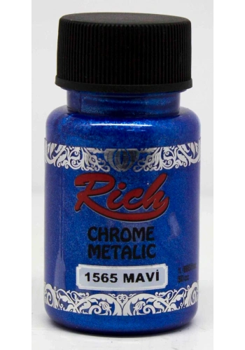 Rich Chrome Metalik Boya 50 cc. 1565 Mavi