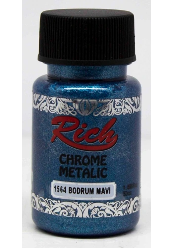 Rich Chrome Metalik Boya 50 cc. 1564 Bodrum Mavi