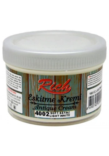 Rich Eskitme Kremi 150 cc. 4002 SOFT BEYAZ