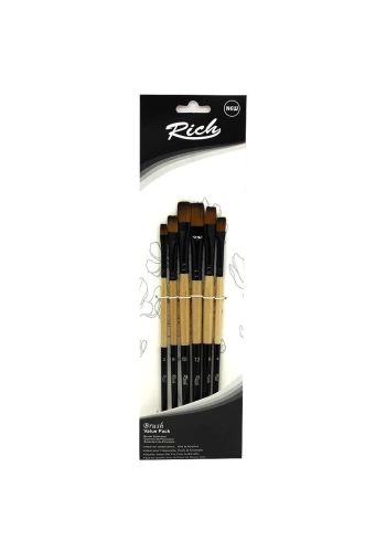 Rich Fırça Yeni Seri 05 Stroke 6 Lı Set 3 11217